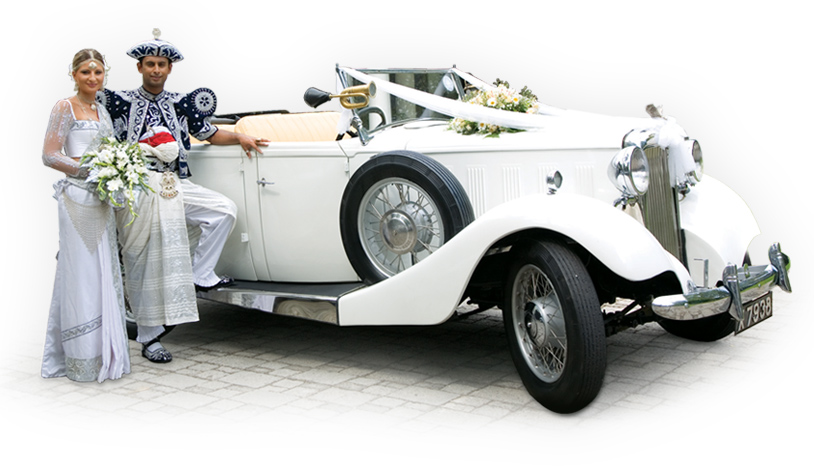 Vintage wedding cars in Sri Lanka Vintage wedding cars in Sri Lanka